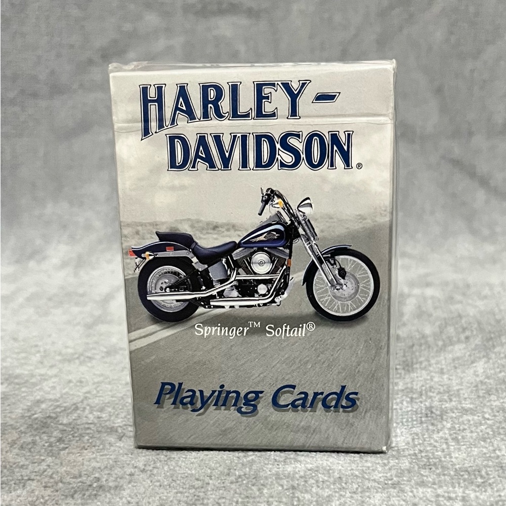 2001 Harley-Davidson Motorcycle Playing Cards Sealed Poker‎ Cards Vintage